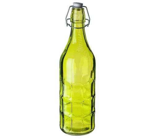 Бутылка 1 л с крышкой зеленая d 9 см h31,4 см P.L. Proff Cuisine