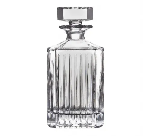 Графин 0,85 л штоф с крышкой Modern h21 см 10*10 см стекло P.L. - BarWare [1]