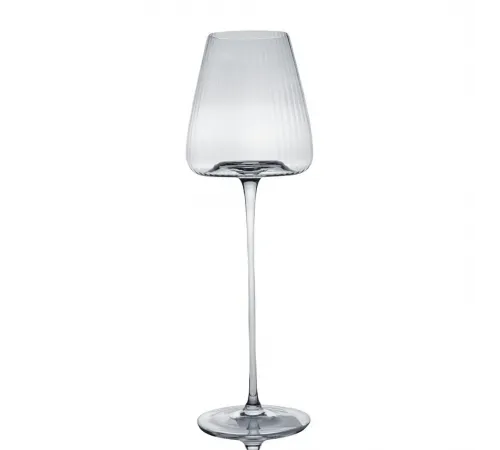 Бокал для вина 410 мл "Zie Optical" d 5,4 см h27 см оптические грани P.L. - BarWare [4]