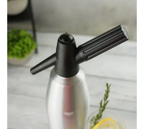 Сифон для газирования воды/содовой 1 л (до +30°C) алюм/пластик P.L. Proff Cuisine