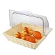 Корзина для хлеба и выкладки 36*33 см h8 см с откидной Roll-top крышкой ротанг SUNNEX