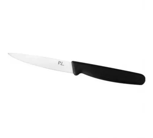 Нож для чистки овощей 10 см PRO-Line черная ручка P.L. Proff Cuisine
