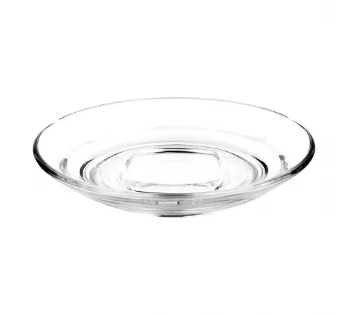 Блюдце для чашки 81269412 "Espresso Caffe Premio" d 12 см стекло Ocean [6]