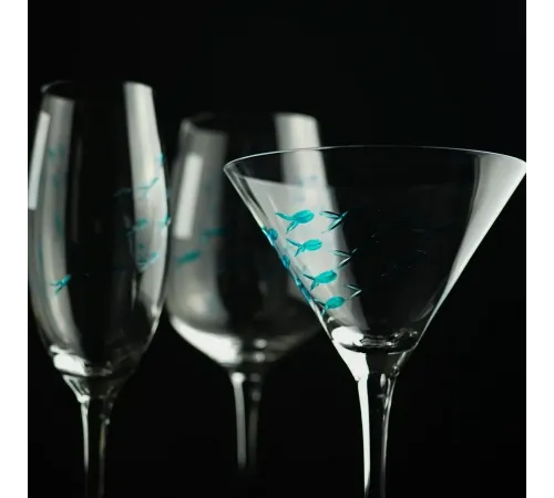 Рюмка коктейльная 280 мл Мартини "Abyss" d 11,5 см h18,5 см P.L. - BarWare [4]