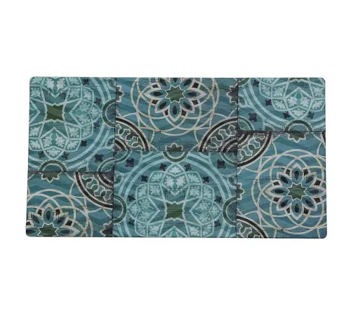 Блюдо 32,5*17,6*1,8 см прямоуг. Damask Blue пластик меламин P.L. Proff Cuisine