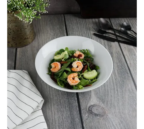 Салатник 900 мл d 22,8 см h6,1 см белый фарфор Glory P.L. Proff Cuisine [6]