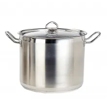 Кастрюля  3 л, 20*9,5 см с крышкой нерж. ИНДУКЦИЯ P.L. Proff Cuisine