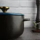 Кастрюля  4 л, 22*13 см с крышкой керамическая Style Buffet New Kitchen P.L. Proff Cuisine
