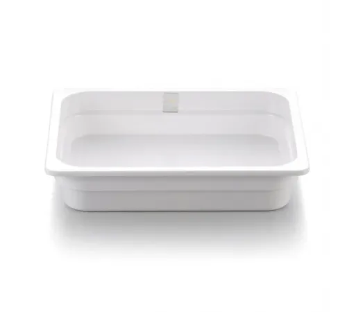 Гастроемкость 1/2 h65 мм пластик меламин 317*256*65 мм White P.L. Proff Cuisine