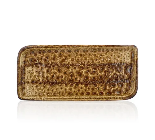 Блюдо прямоугольное 35*16 см Cowry Yellow By Bone Innovation [6]
