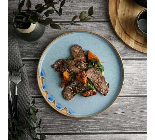 Тарелка с бортом d 26 см h2,2 см 600 мл Blue Panasia P.L. Proff Cuisine [1]