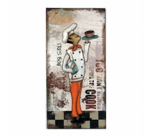 Картина "Bistro" р-р 70*35*4,5 см, P.L. Proff Cuisine