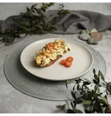Тарелка d 26 см Light Grey Noble [6]