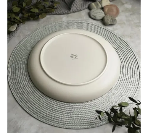 Тарелка d 26 см Light Grey Noble [6]