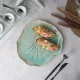 Блюдо для подачи 23,5*21,5 см h2,5 см Blue Frutti di Mare P.L. [1]