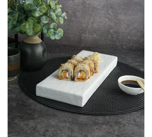 Блюдо прямоугольное 30,6*12*3 см White Matt Panasia P.L. Proff Cuisine [2]