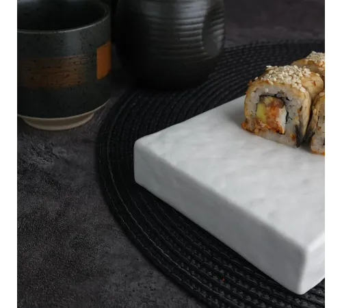 Блюдо прямоугольное 30,6*12*3 см White Matt Panasia P.L. Proff Cuisine [2]