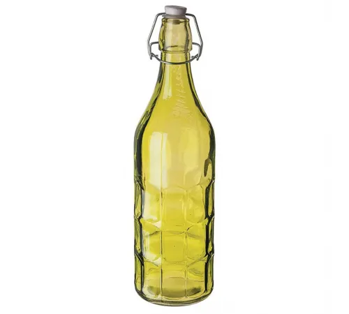 Бутылка 1 л с крышкой зеленая d 9 см h31,4 см P.L. Proff Cuisine