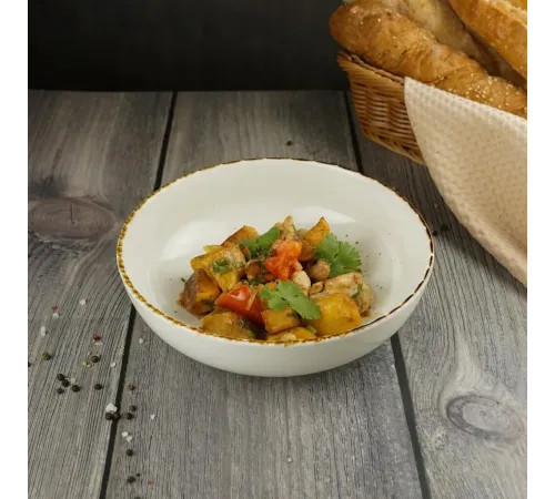 Салатник 1100 мл d 21 см h6,5 см Organica Grain P.L. Proff Cuisine [6]