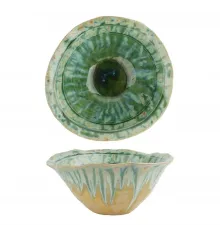 Салатник 500 мл 17,5*16 см h7,5 см Green Flower Frutti di Mare P.L. [1]