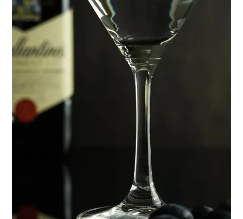 Рюмка коктейльная 135 мл Мартини хр. стекло Bistro "Edelita" d 9,5 см h15 см P.L. - BarWare [6]