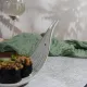 Блюдо для подачи 22*7,5 см h13 см Gray Leaf Frutti di Mare P.L. [1]