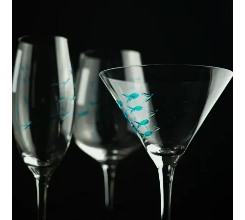 Рюмка коктейльная 280 мл Мартини "Abyss" d 11,5 см h18,5 см P.L. - BarWare [4]