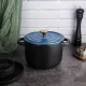 Кастрюля  5 л, 22,5*16,5 см с крышкой керамическая Style Buffet New Kitchen P.L. Proff Cuisine