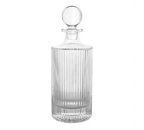 Графин 0,8 л штоф с крышкой Time h26,5 см d 9,7 см стекло P.L. - BarWare [1]