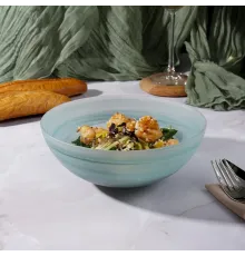 Салатник 700 мл d 18 см h7 см Green Sky матовое стекло P.L. Proff Cuisine [6]
