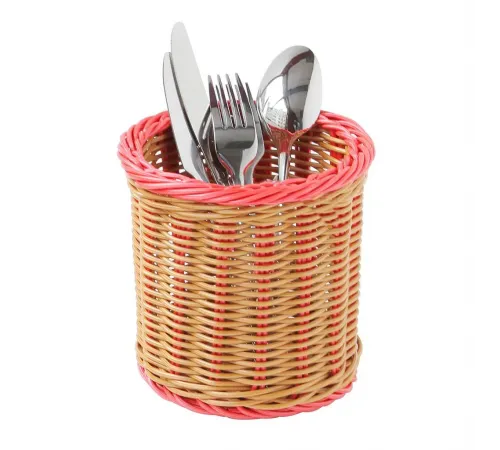 Контейнер для столовых приборов 15*15 см ротанг, P.L. Proff Cuisine