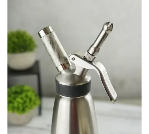 Сифон (кремер) для взбивания сливок 1 л (до +70°C) нерж. GASTRO INOX P.L. Proff Cuisine