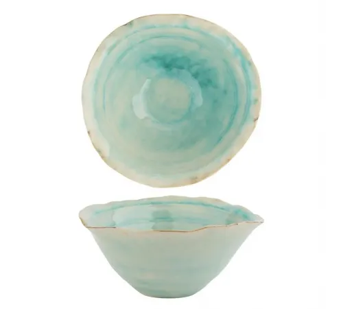 Салатник 450 мл 17*16,5 см h7,5 см Blue Flower Frutti di Mare P.L. [1]