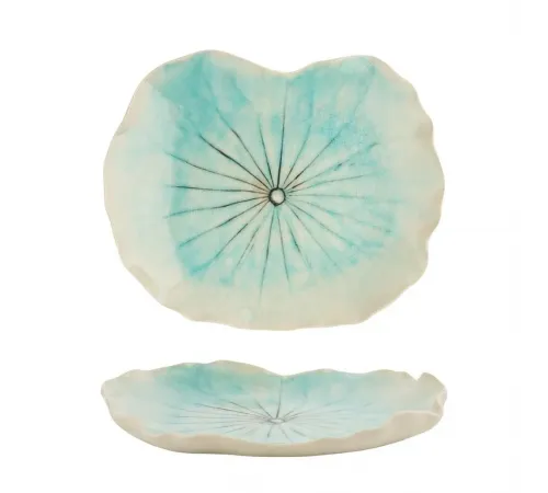 Блюдо для подачи 18*14,5 см h2,5 см Blue Frutti di Mare P.L. [1]