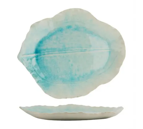 Блюдо для подачи 30,5*25 см h3 см Blue Frutti di Mare P.L. [1]