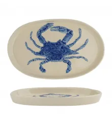 Блюдо овальное 29*18 см h2,5 см Crab Blue Frutti di Mare P.L. [1]