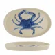 Блюдо овальное 29*18 см h2,5 см Crab Blue Frutti di Mare P.L. [1]