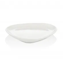 Тарелка 19*16,5*2,4 см овальная Island White By Bone Innovation [6]