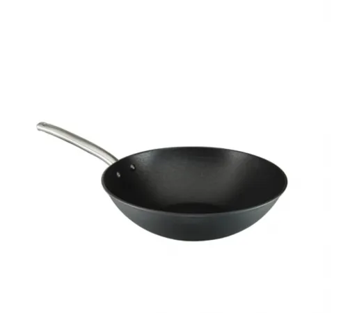 Сковорода Вок (WOK) 30 см h 7,5 см облегченный чугун ИНДУКЦИЯ P.L. Proff Cuisine