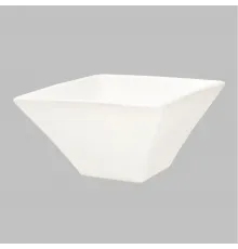 Салатник 325 мл 11,8*11,8 см квадратный белый фарфор P.L. Proff Cuisine [6]