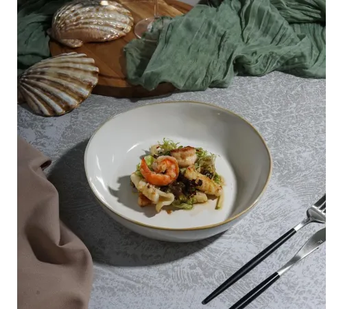 Салатник 1100 мл d 21,5 см h5,5 см Gray Frutti di Mare P.L. [6]