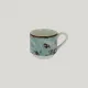Чашка для эспрессо RAK Porcelain Peppery 90 мл штабелируемая, голубой цвет