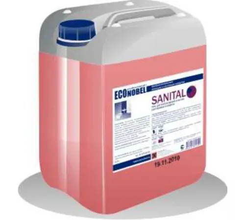 Sanital Econobel гель для чистки сантехники и кафеля, 5 л