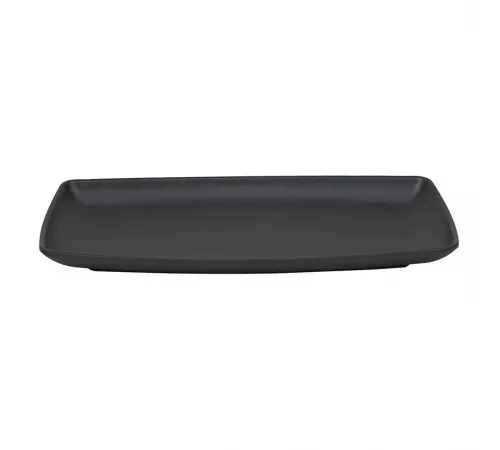Блюдо 29,4*14,3*3 см прямоуг. Black Finish пластик меламин P.L. Proff Cuisine