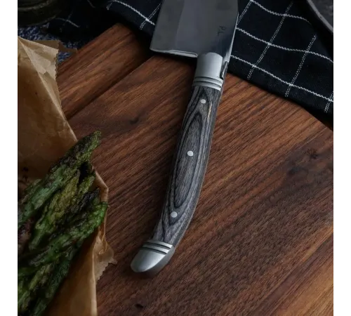 Нож для стейка топорик 21,6 см "Garwin" Pakka Wood P.L. Proff Cuisine