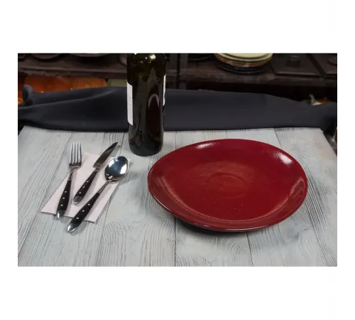 Блюдо овальное 30*26,5*2,8 см Evolution Dark Red P.L. Proff Cuisine [1]