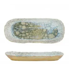 Блюдо овальное 34*14,5 см h3,5 см Gray Pearl Frutti di Mare P.L. [1]