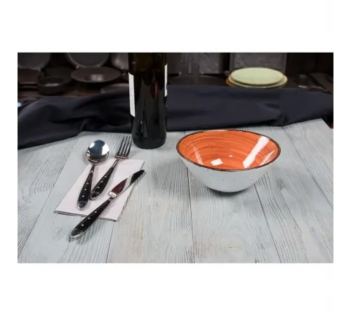 Салатник 750 мл 18,5*15,5*7 см Brown Shore Fusion P.L. Proff Cuisine [4]
