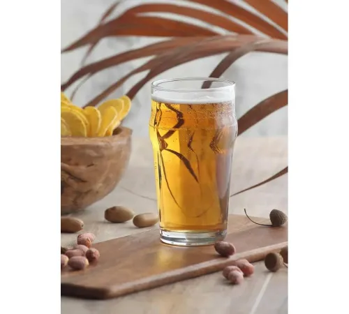 Бокал для пива 570 мл "Ноник" d 8,2 см h15,3 см Beer LAV [6]