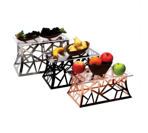 Подставка стойка для блюда для подачи 41*26*19,5 см. нерж. P.L. Proff Cuisine
